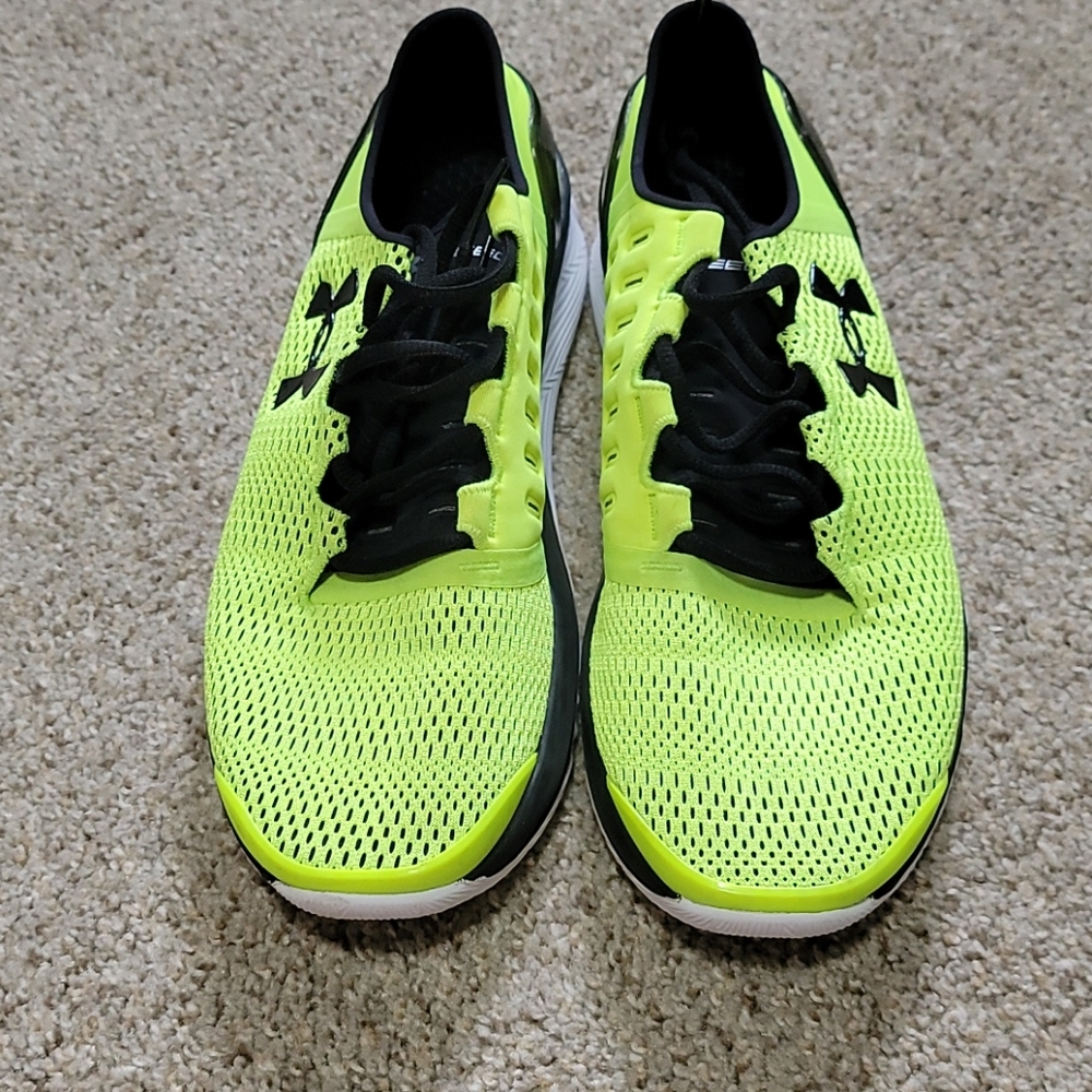 Lime green running shoes men's 9.5